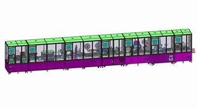 সম্পূর্ণ-ট্যাব ব্যাটারি সমাবেশ লাইন